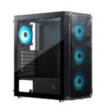 Ant Esports ICE-112 Auto RGB ATX Mid Tower Cabinet Black