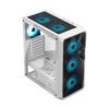 Ant Esports ICE-112 Auto RGB White ATX Mid Tower Cabinet - Image 3