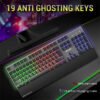 Ant Esports KM550PRO Wireless Keyboard & Mouse Combo – Black - Image 4