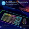 Ant Esports KM730 Pro Gaming Wireless TKL Keyboard Mouse Combo - Image 7