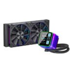 Ant Esports Glacius-240D ARGB CPU Liquid Cooler with LCD Display(GLACIUS-240D-BLACK)