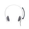 Logitech H150 Wired Cloudy White Headphones On Ear Headphones With Mic - Image 2