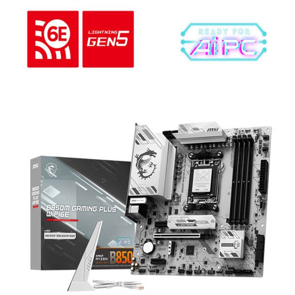MSI B850M Gaming Plus WIFI6E M-ATX Motherboard
