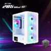 Ant Esports 205 Mini 6F ARGB White M-ATX Cabinet - Image 5