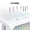 Ant Esports 205 Mini 6F ARGB White M-ATX Cabinet - Image 9