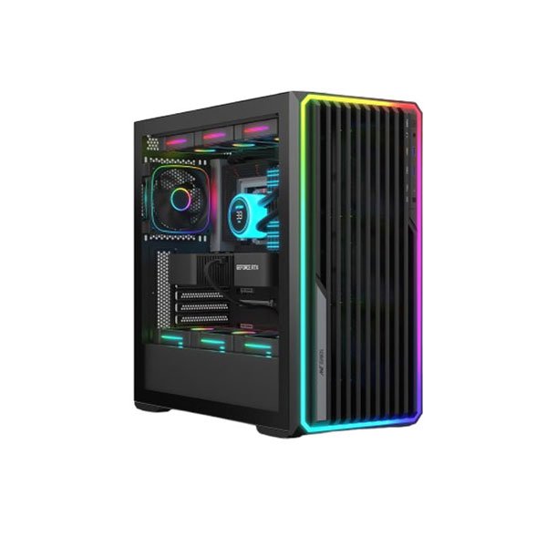 Ant Esports MeshX360 Mid Tower ATX Cabinet Black