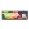 Ant Esports MK800 Pro Membrane wired Gaming Keyboard (Grey, Beige, Orange)