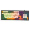 Ant Esports MK800 Pro Membrane wired Gaming Keyboard (Grey, Beige, Orange) - Image 2