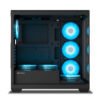 ANT Esports Crystal X7 ARGB ATX Mid Tower Black Cabinet - Image 2