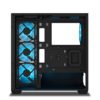 ANT Esports Crystal X7 ARGB ATX Mid Tower Black Cabinet - Image 3