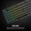 Corsair K55 With RGB Backlight Black Gaming Keyboard - Image 3