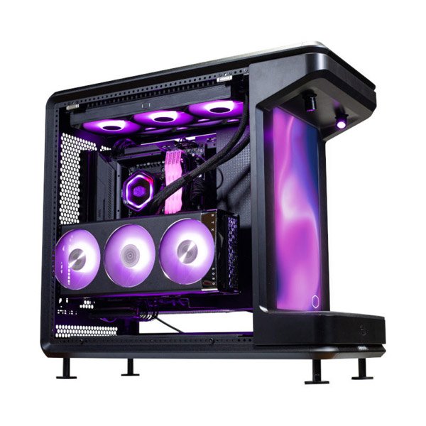 Cooler Master MasterFrame 360 Stage LCD ATX Mid Tower Case Cabinet