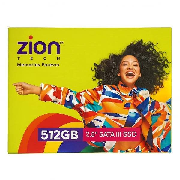 Zion 512GB 2.5 inch Internal SATA SSD