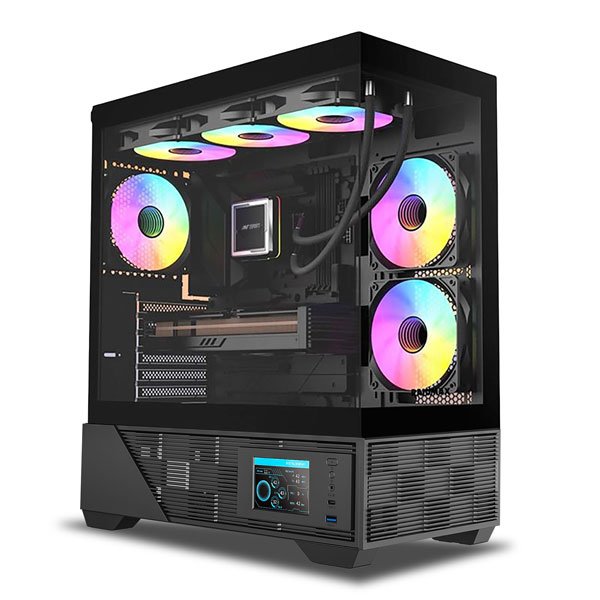 Ant Esports Crystal X6 Digital Mid Tower