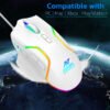 Ant Esports GM320 12800DPI RGB Wired Gaming Mouse White - Image 4