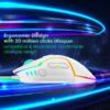Ant Esports GM320 12800DPI RGB Wired Gaming Mouse White - Image 5