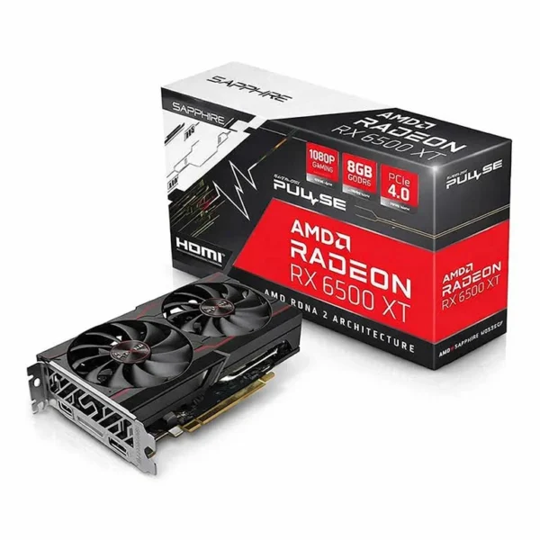 Sapphire Pulse Radeon RX6500XT 8GB DDR6 Gaming OC Graphics Card