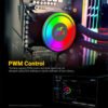 Ant Esports ICE-240 ARGB 240mm ARGB Liquid Cooler - Image 7