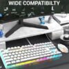 Ant Esports MK710 V2 Membrane TKL Wired Gaming Keyboard Mouse Combo - Image 3