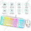 Ant Esports MK710 V2 Membrane TKL Wired Gaming Keyboard Mouse Combo - Image 4